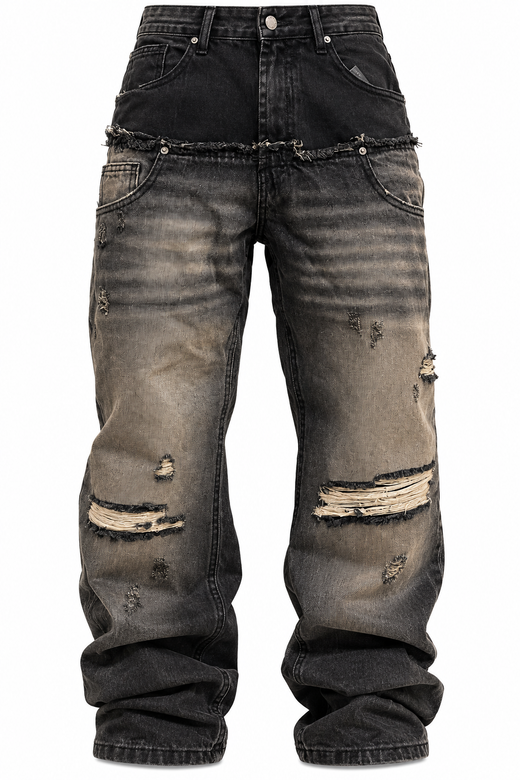 Jeans double black