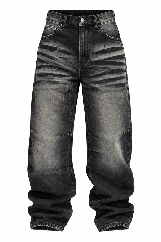 Jeans Baggy Black
