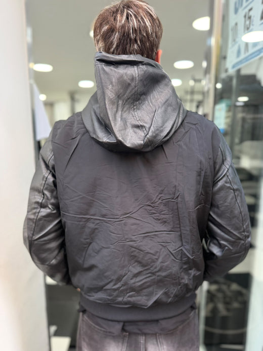 Jacket Hooded Black