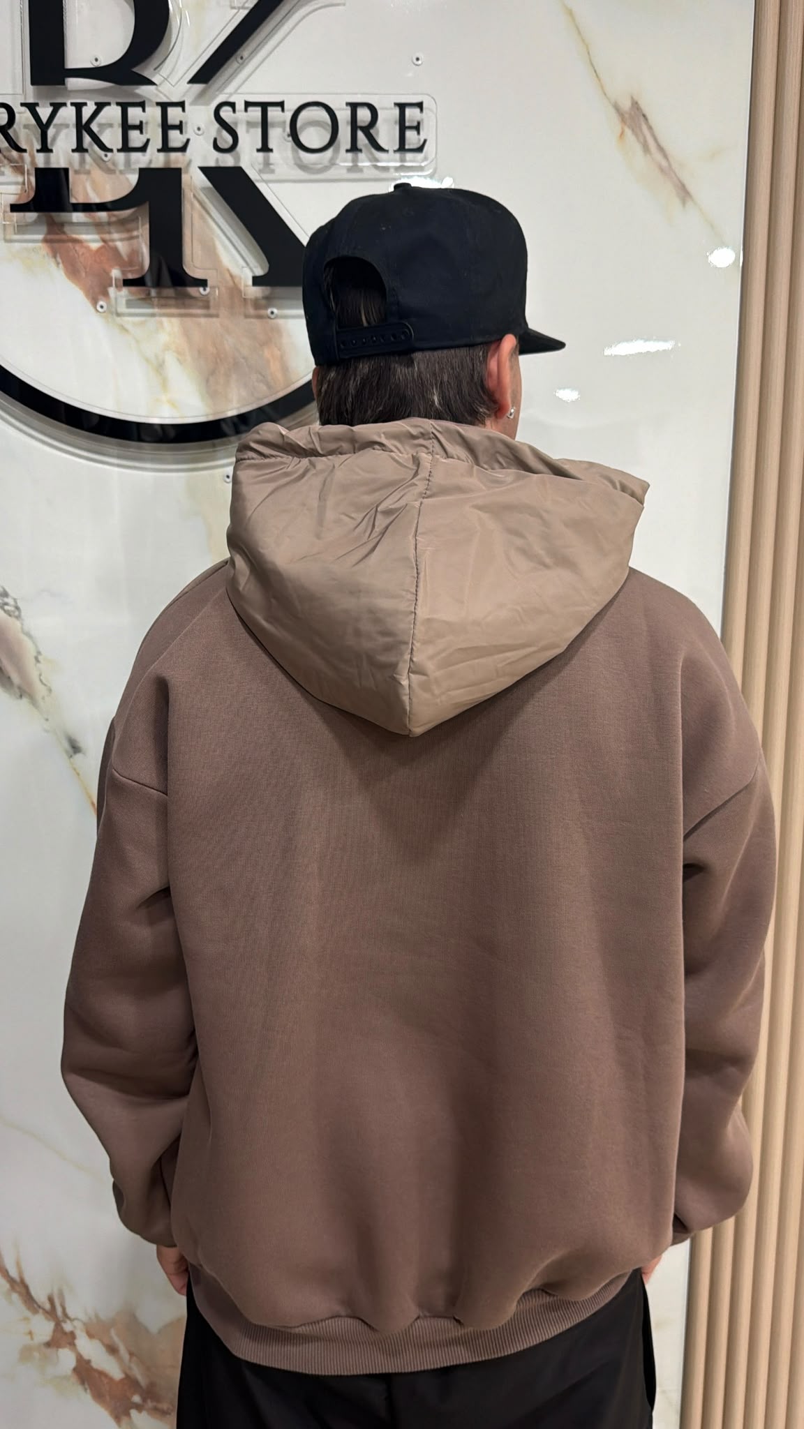 Felpa Nylon Hustle