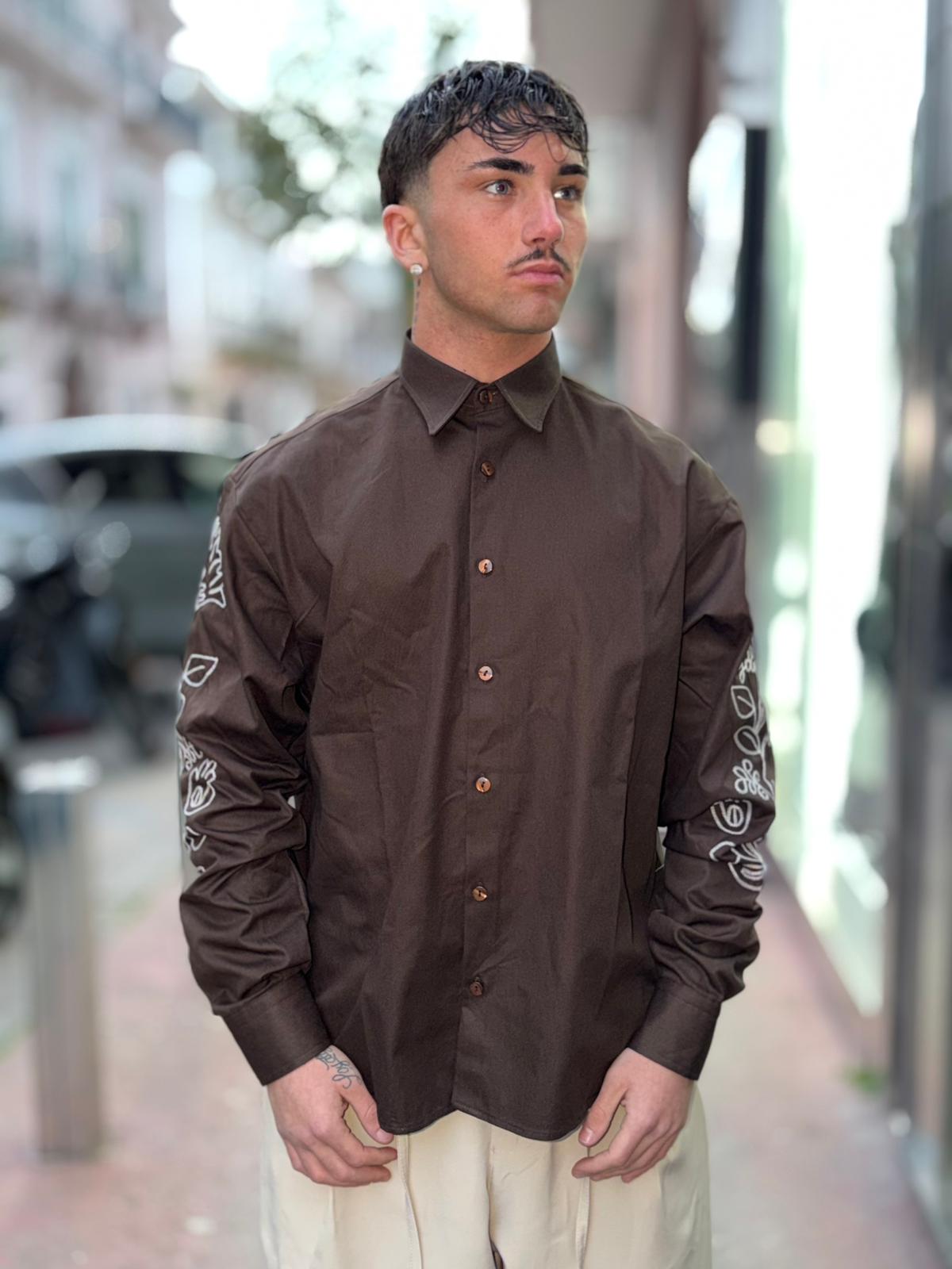 Camicia Flowers