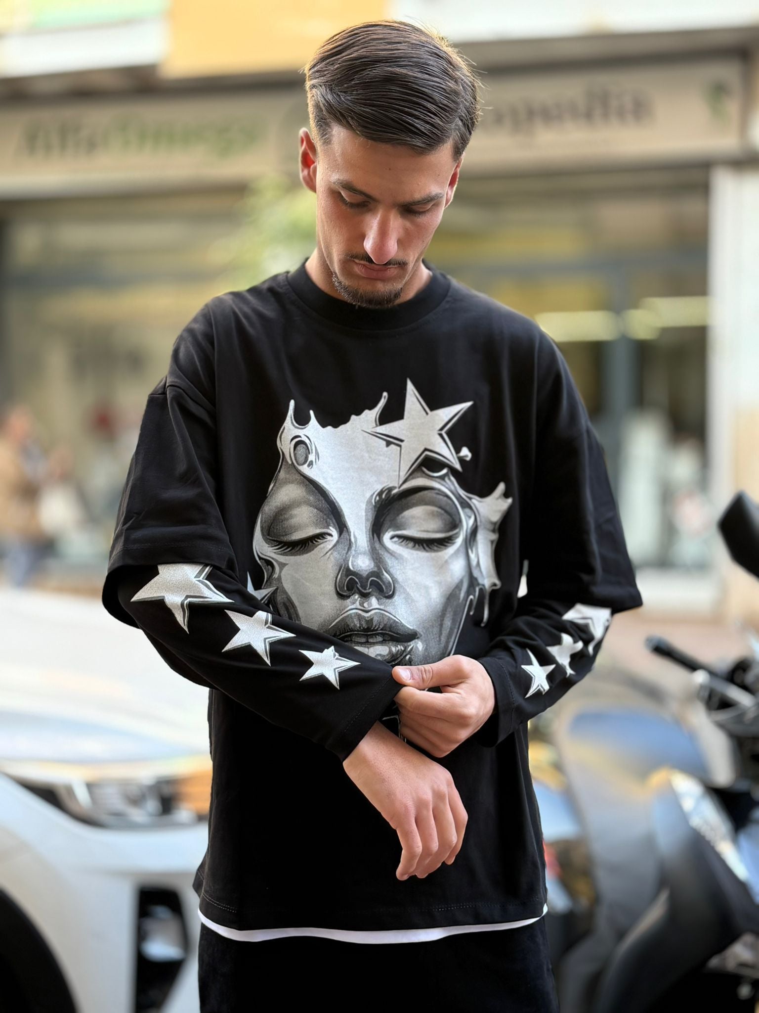 Longsleeve freestart - nera