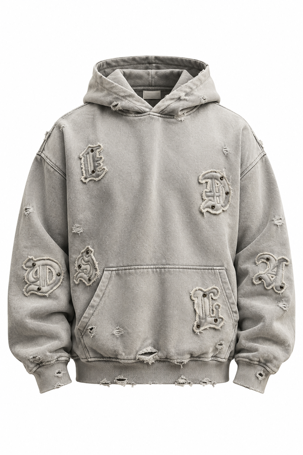 Felpa Patch Gray