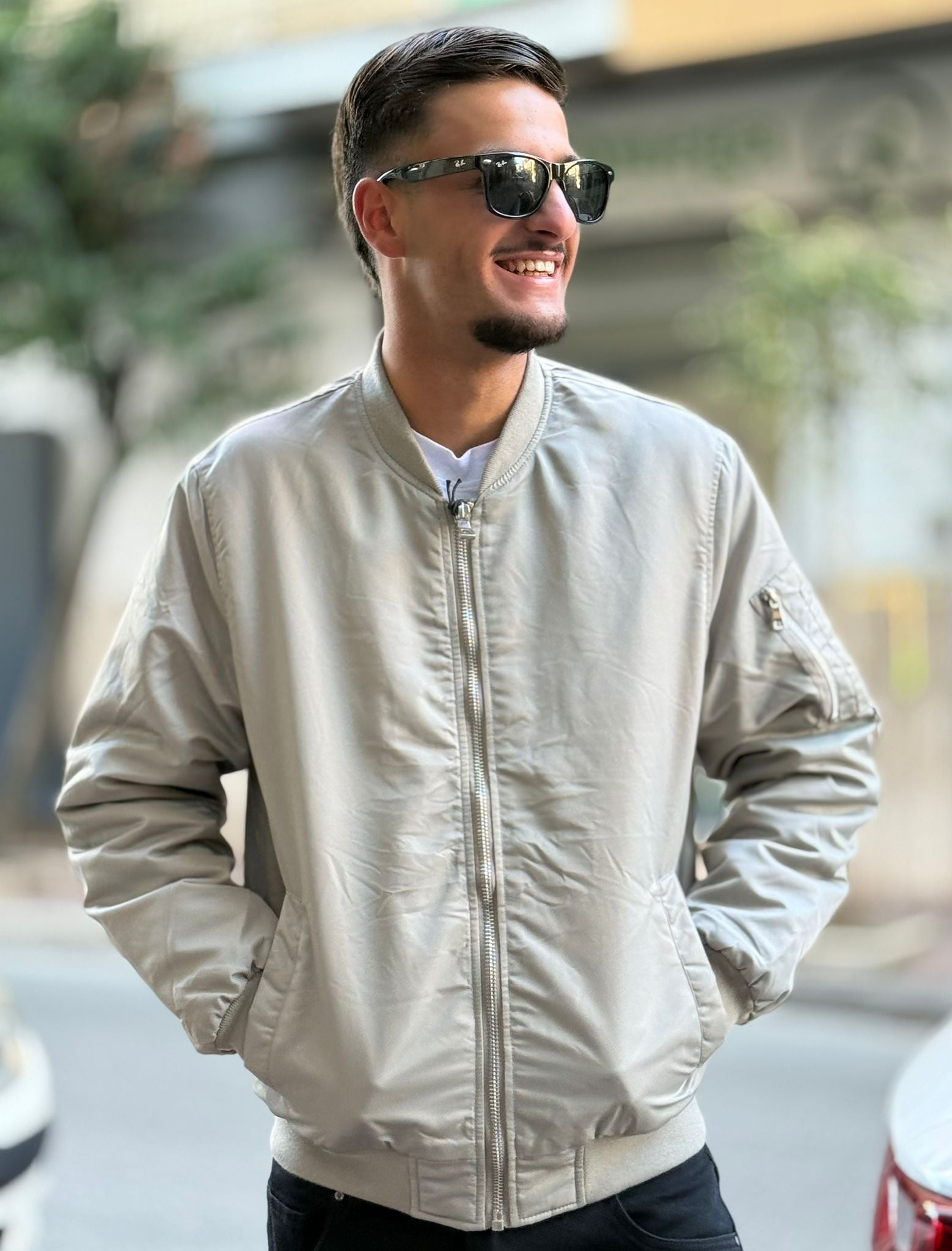 Giubbino Aviator Ghiaccio