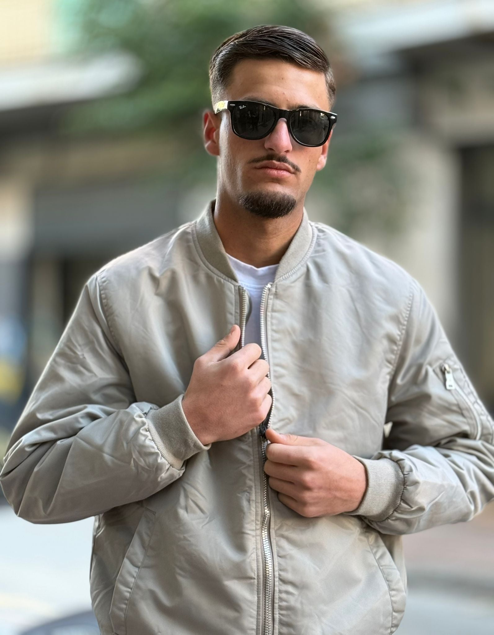 Giubbino Aviator Ghiaccio
