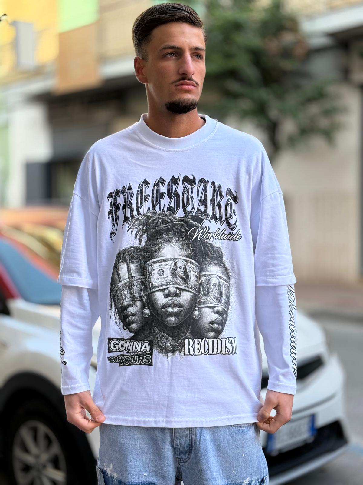 Longsleeve Freestart - bianca