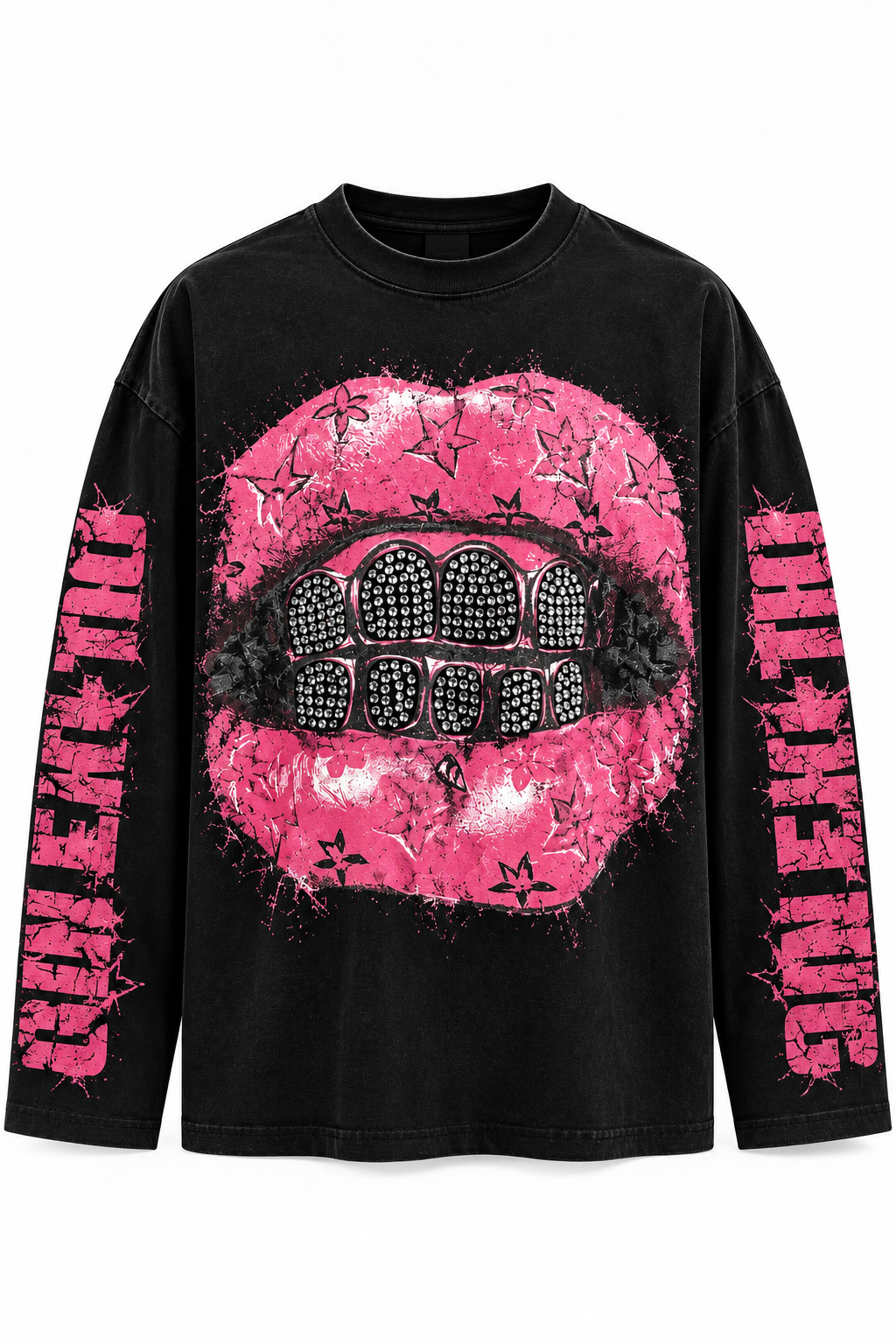 Longsleeve Pink Lips
