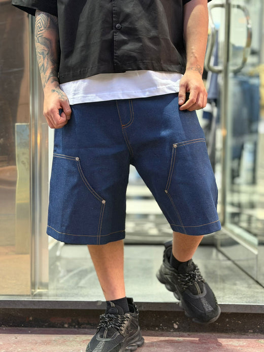 SHORT DENIM BLUE