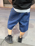 SHORT DENIM BLUE
