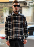 Camicia a Quadri Oversize