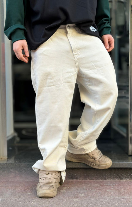 Jeans Baggy White