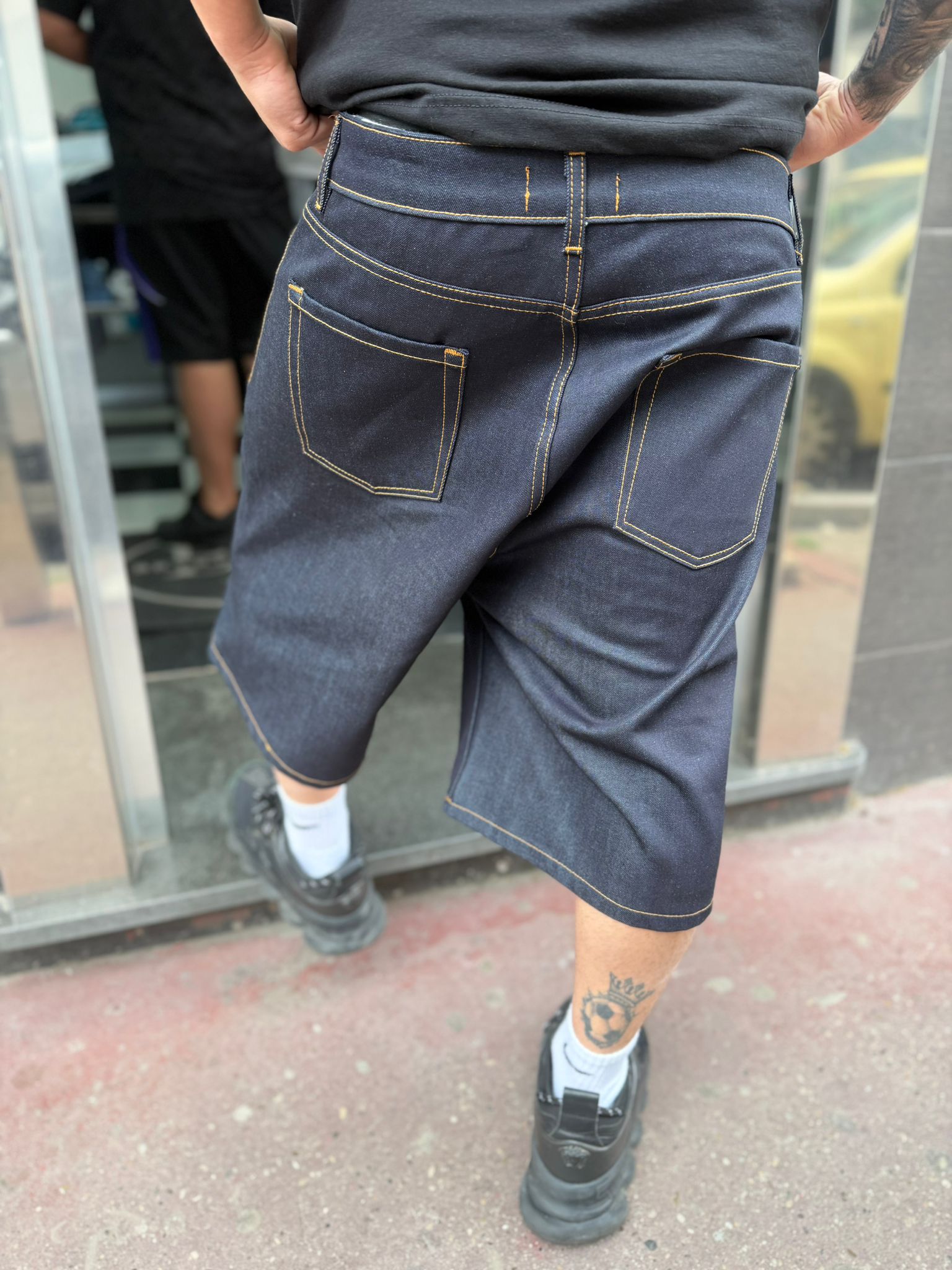 SHORT CARPENTER DENIM