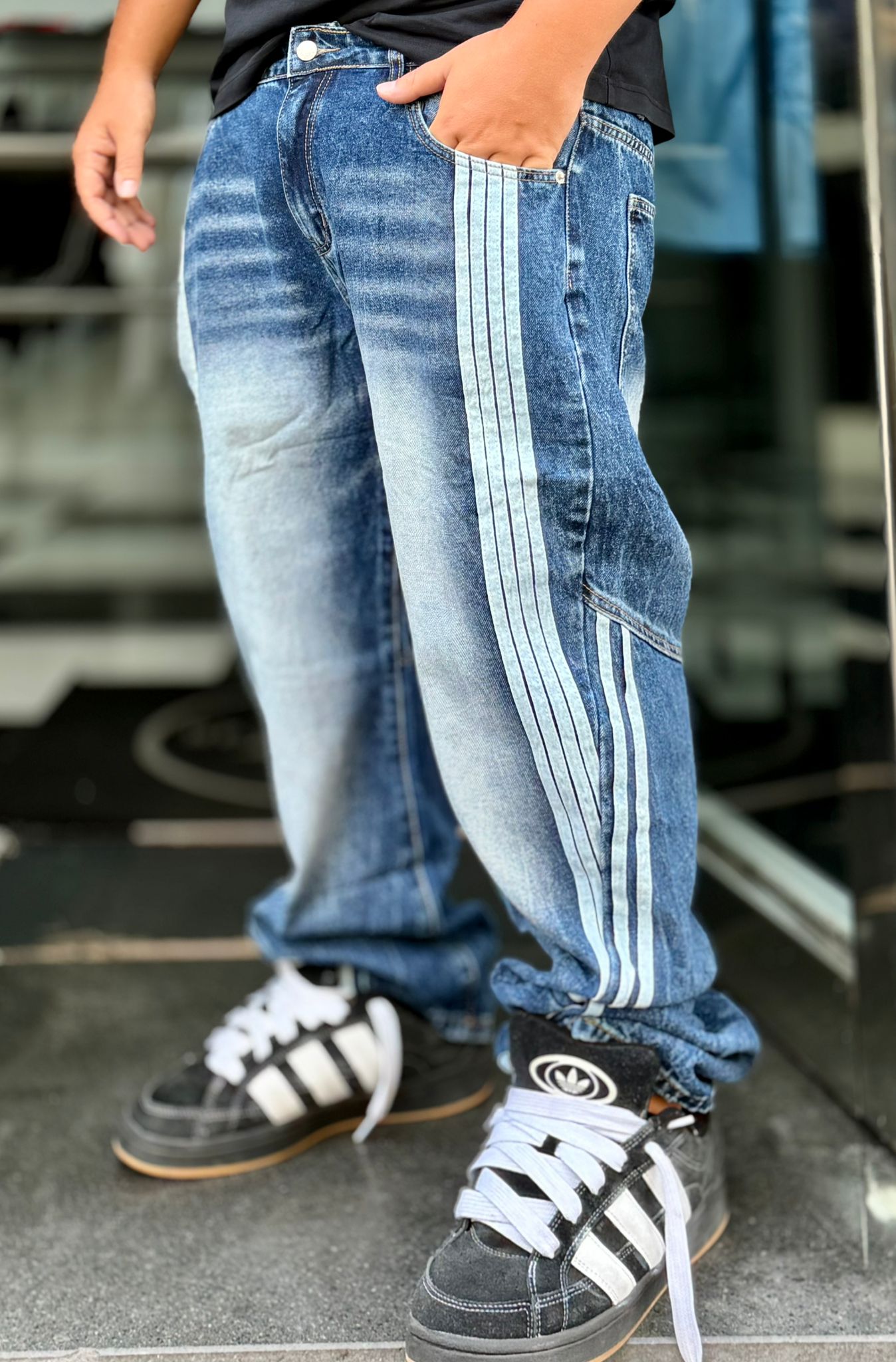 Jeans Mod. Ad*das
