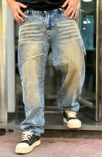 Jeans Sand Strass