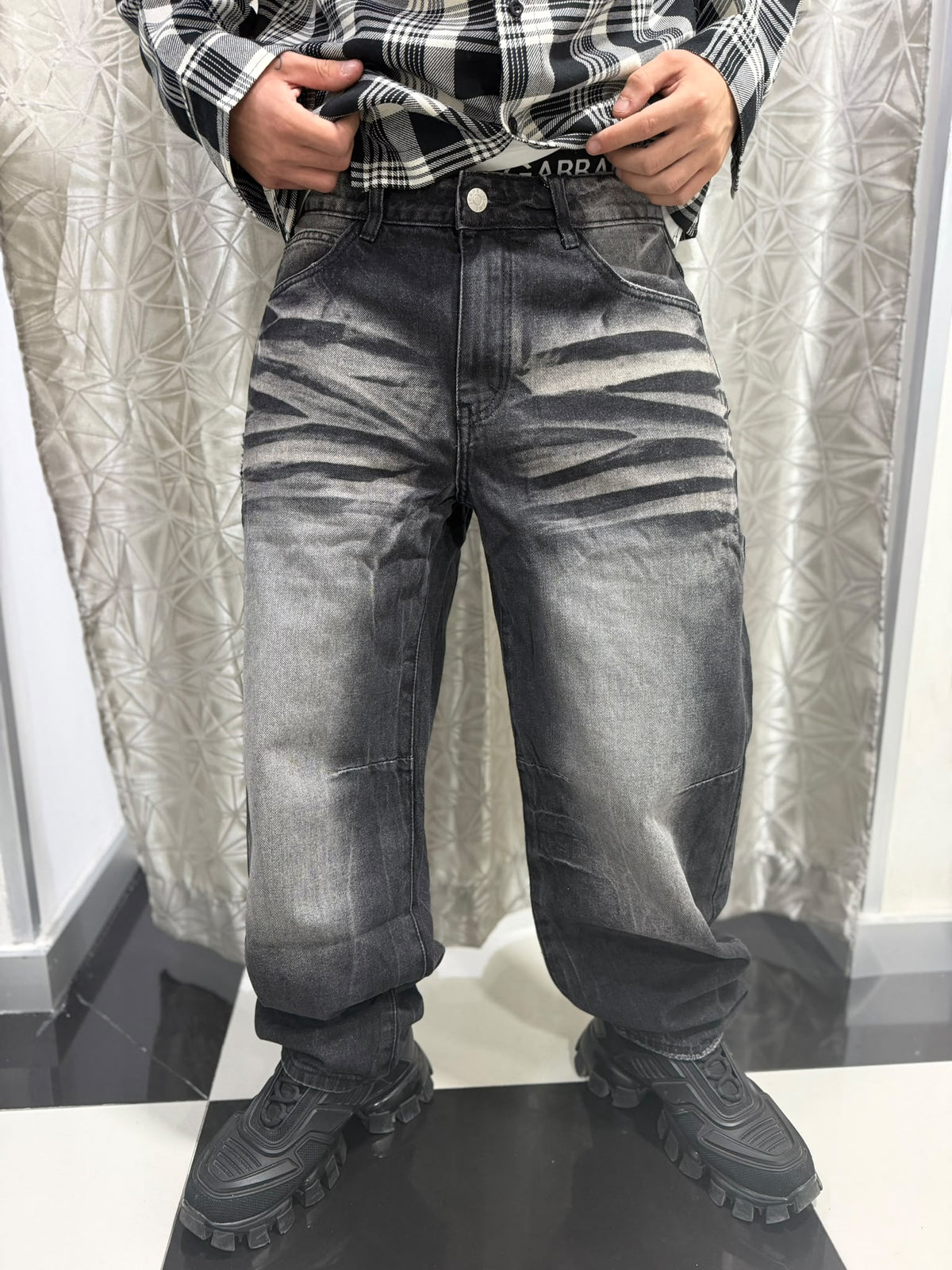 Jeans Baggy Black