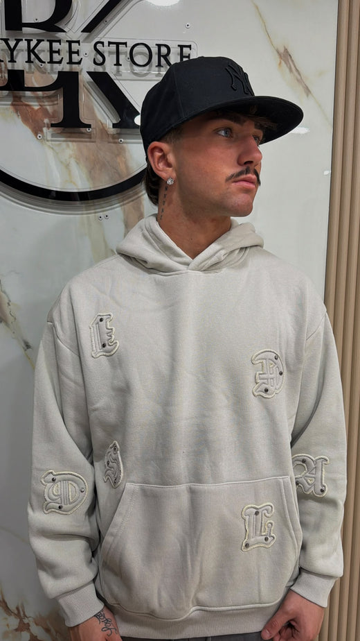 Felpa Patch Gray