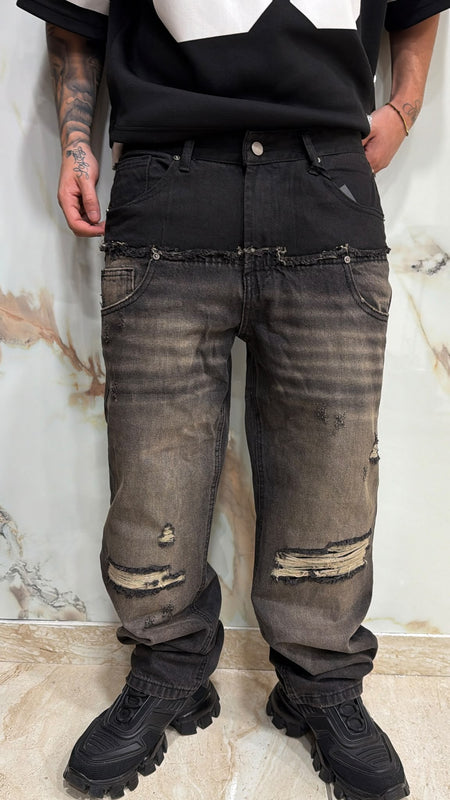Jeans double black