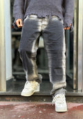 Jeans Baggy Grigi - Fit Largo Streetwear