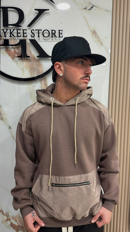Felpa Nylon Hustle