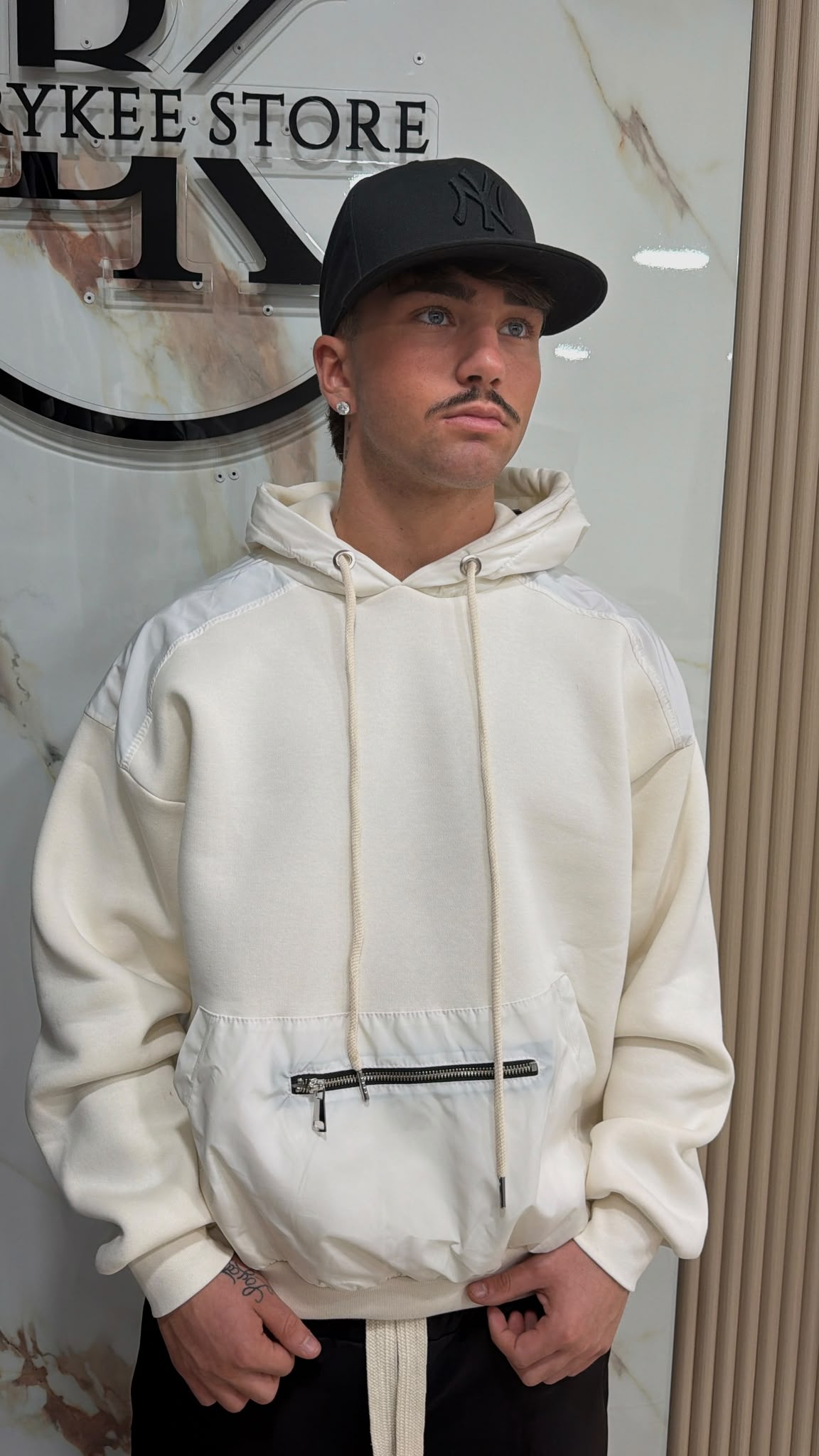 Felpa Nylon Hustle