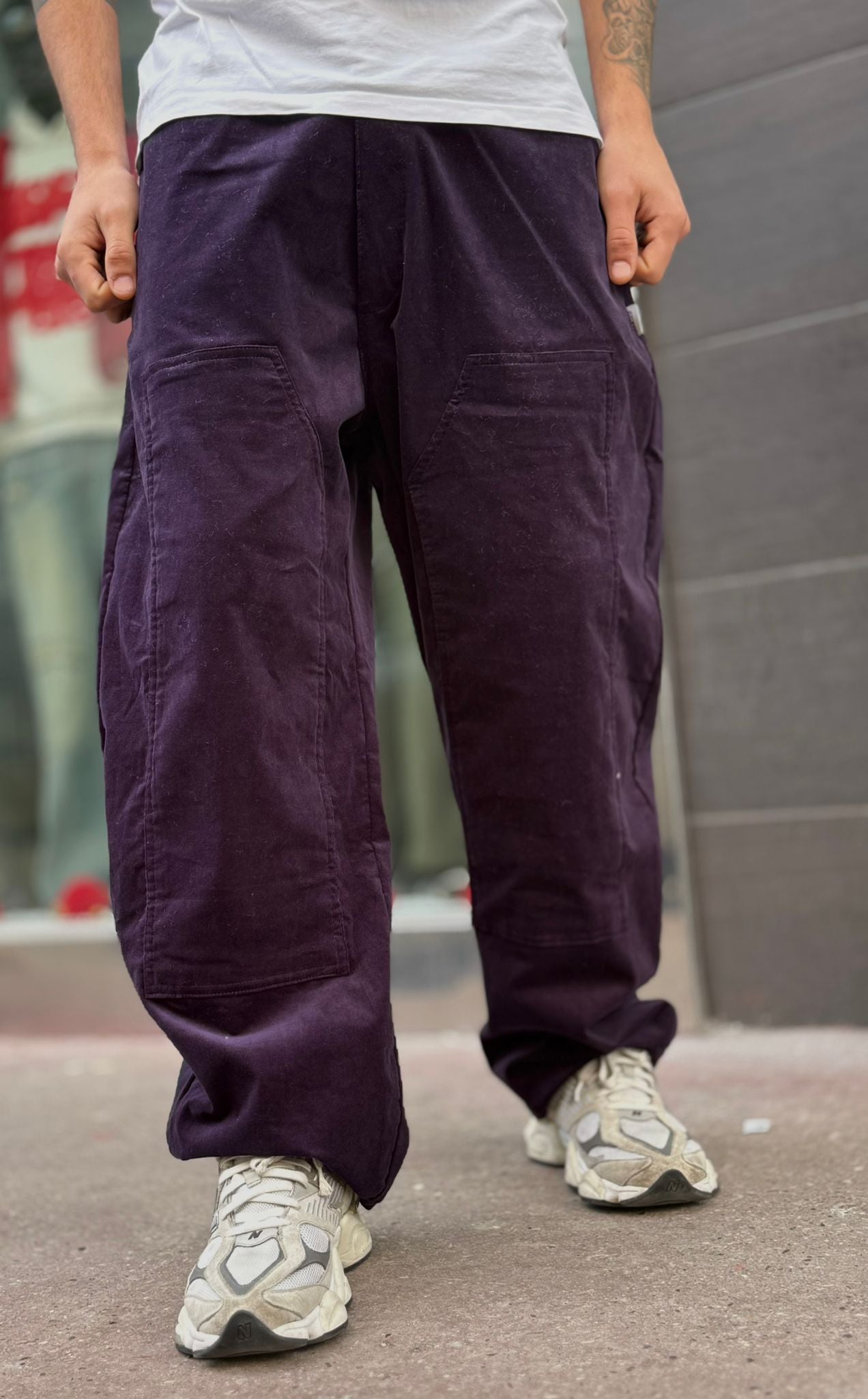 Pantalone Ballon Viola