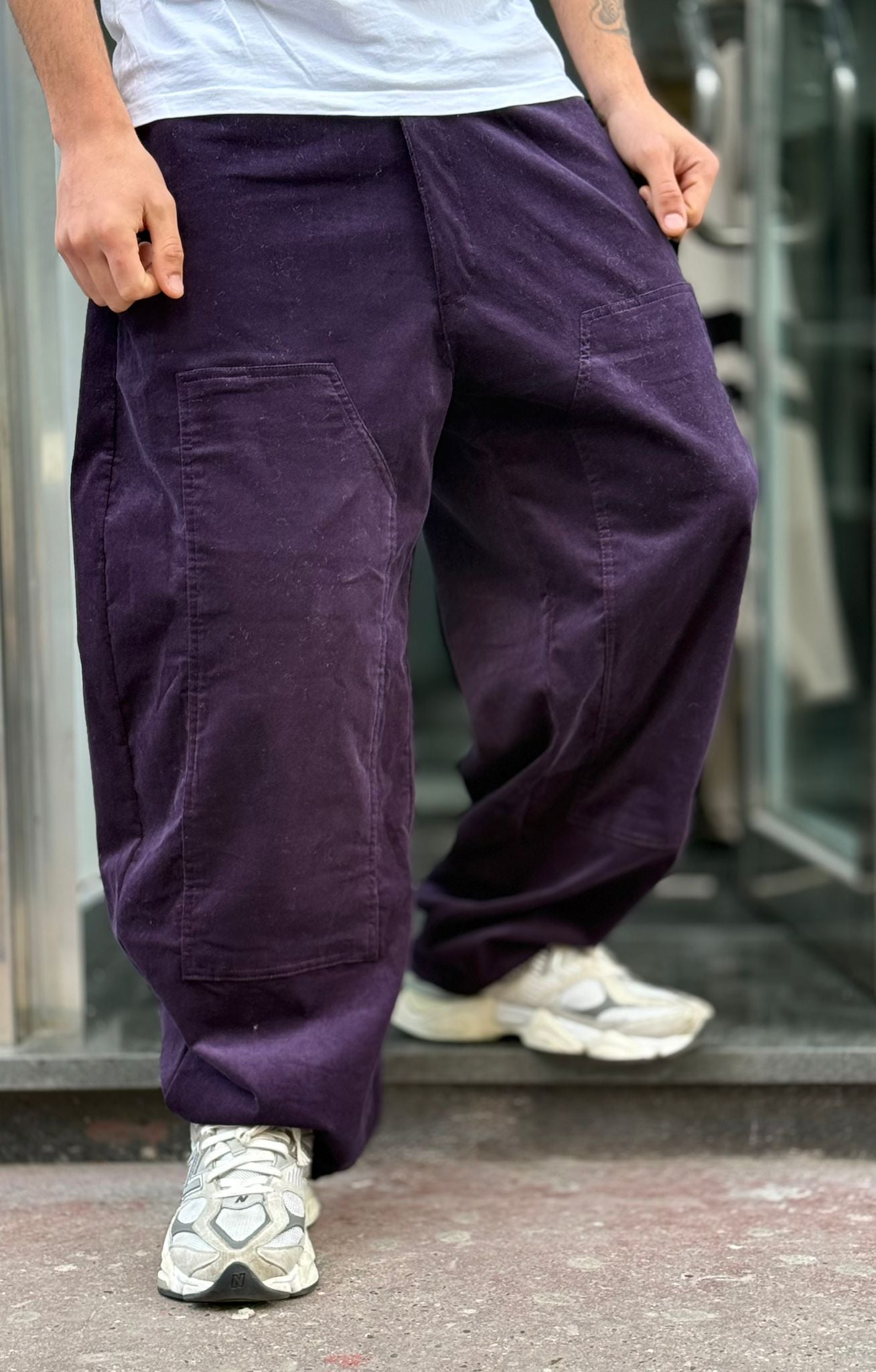 Pantalone Ballon Viola