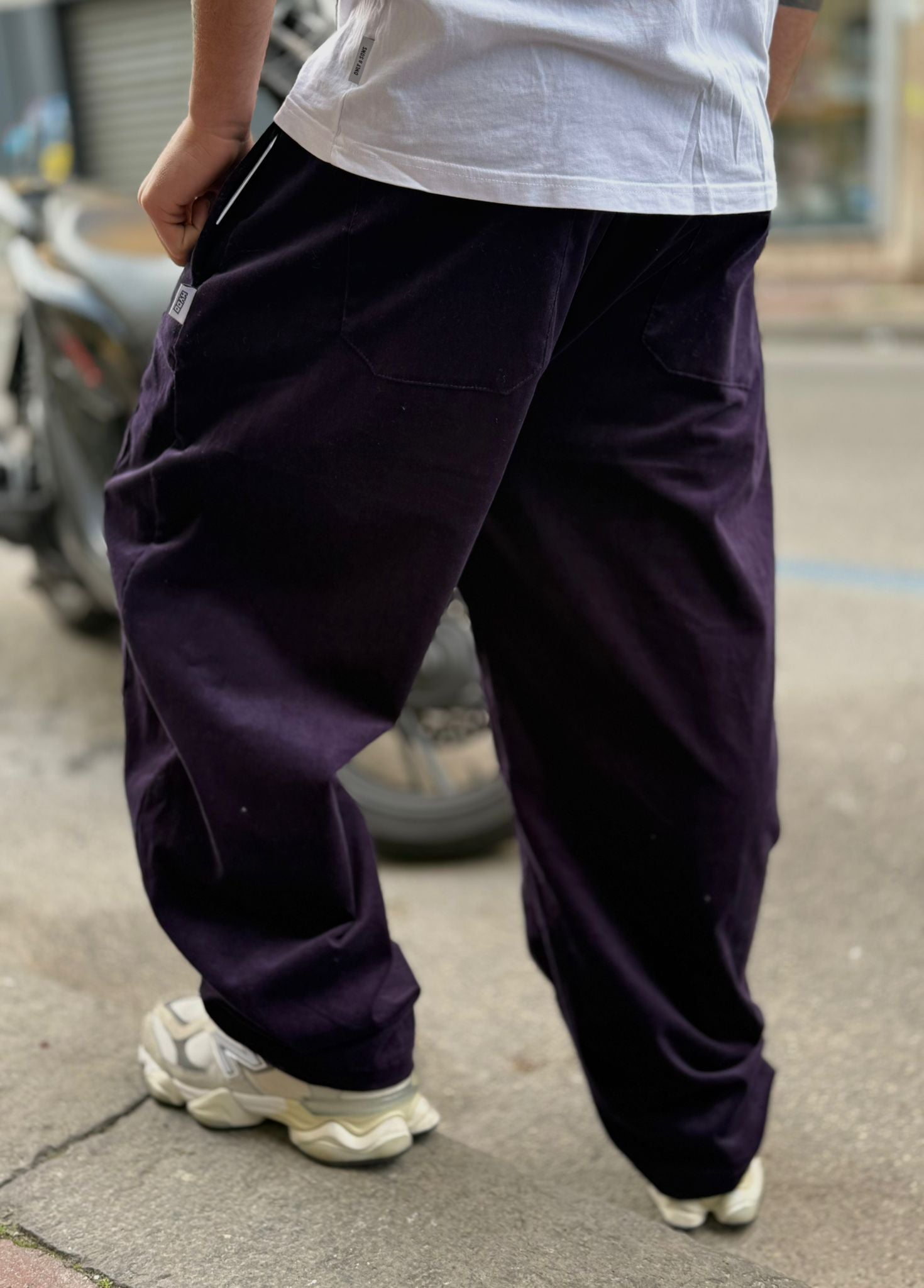 Pantalone Ballon Viola