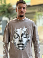 longsleeve freestart - beige