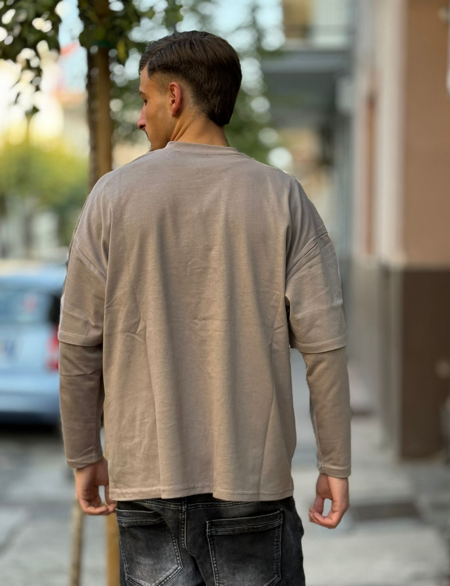 longsleeve freestart - beige