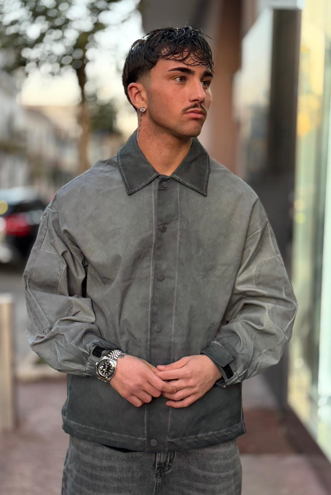 jacket genius gray