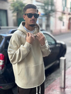 Felpa Long Fit Beige